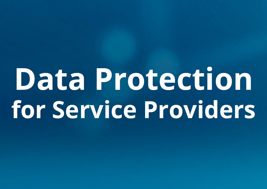 Data Protection for Service Providers